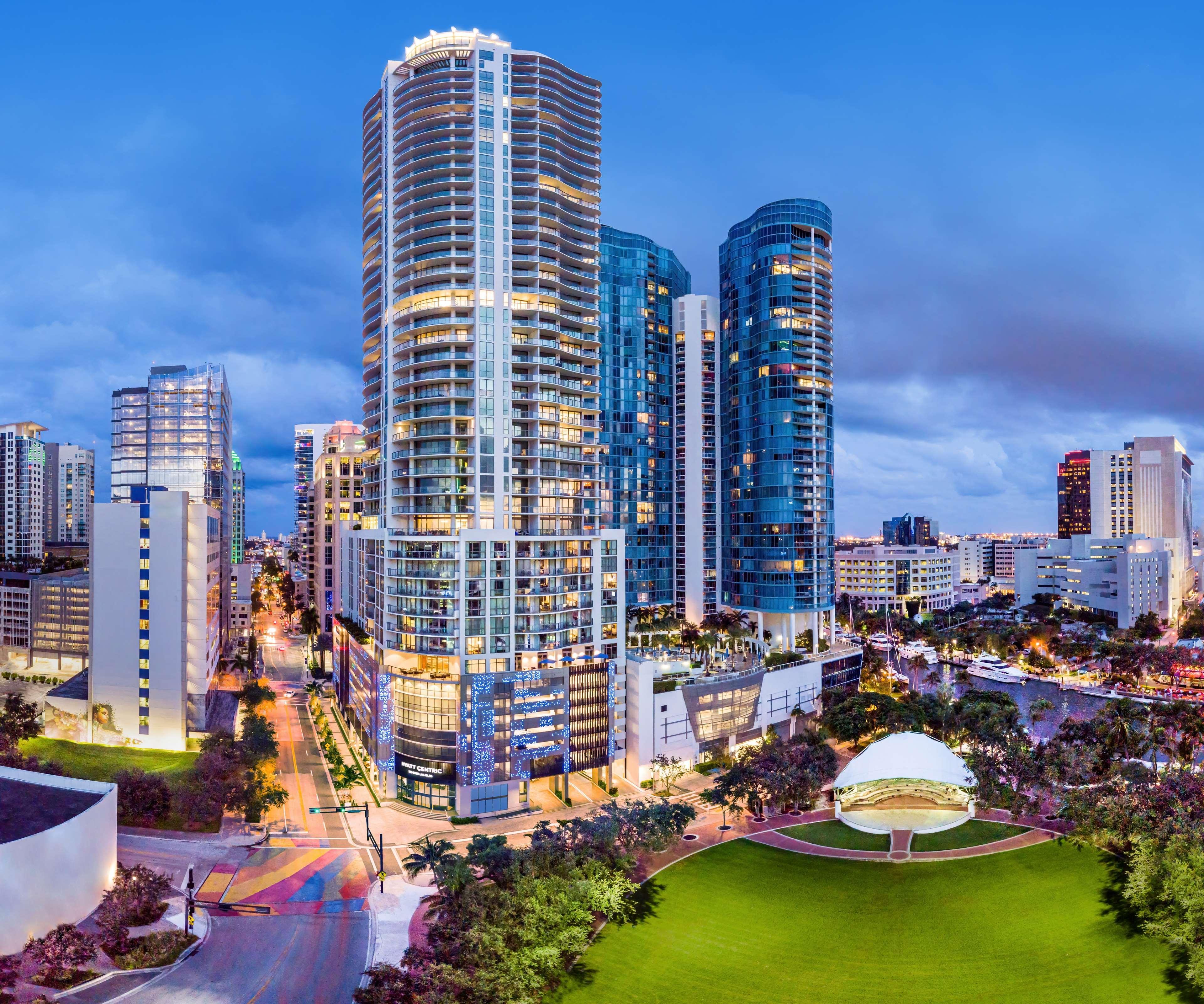 Hyatt Centric Las Olas Fort Lauderdale Exteriér fotografie